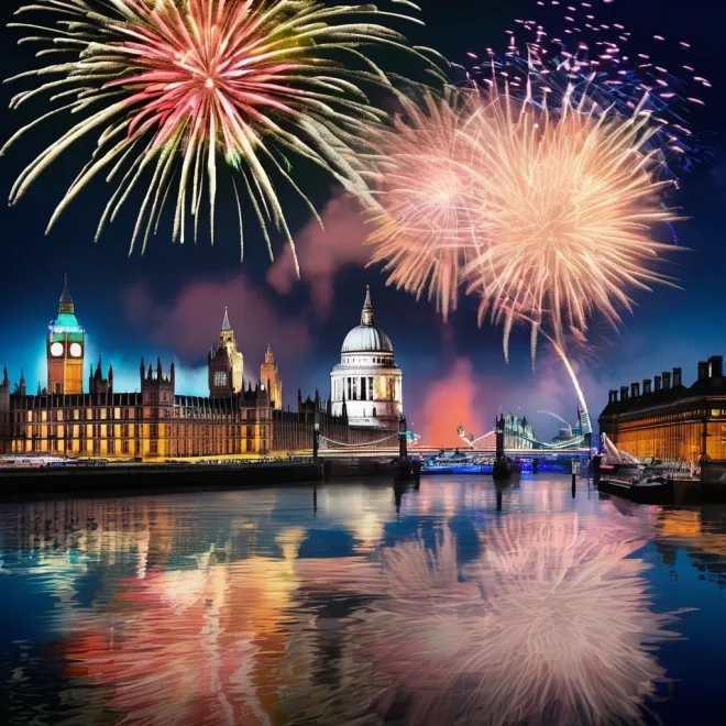 New Years EVE 2026 London, England Celebration & Fireworks