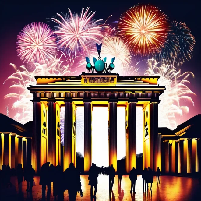 Berlin New Year’s Eve 2026 Fireworks Celebrate New Year’s Eve