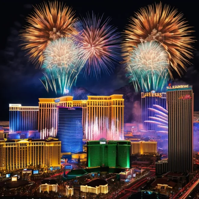 New Years EVE 2026 Las Vegas, Celebration & Fireworks