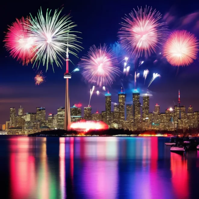 New Years EVE 2026 Toronto, Canada Celebration & Fireworks