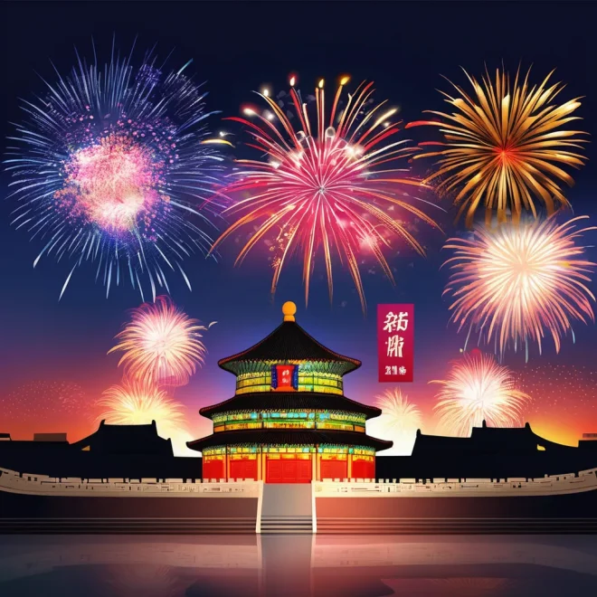 New Years EVE 2026 Beijing Celebration & Fireworks