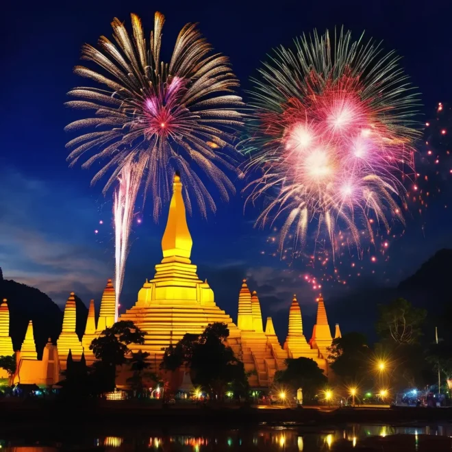 New Years Eve 2026 In Laos, Celebration & Fireworks