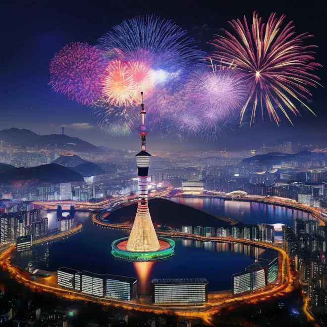 New Years EVE 2026 Seoul, South Korea, Celebration & Fireworks